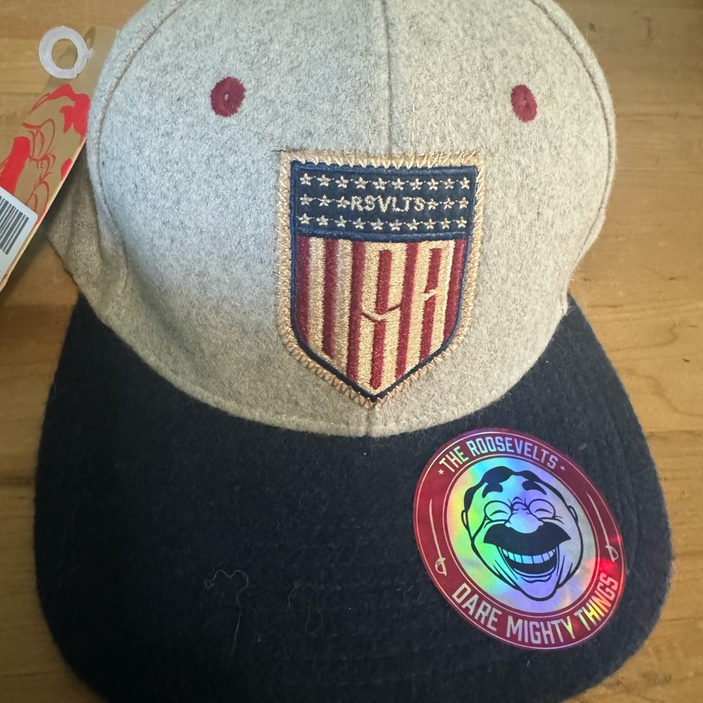 RSVLTS USA Patch Cap - Gray and Black
